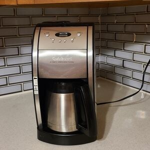 Cuisinart Black and Silver Coffee Maker
